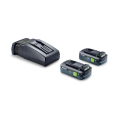Set Énergie 18V 2 batteries BP 18 TBX 4 C-ASI + TCL 6 FESTOOL