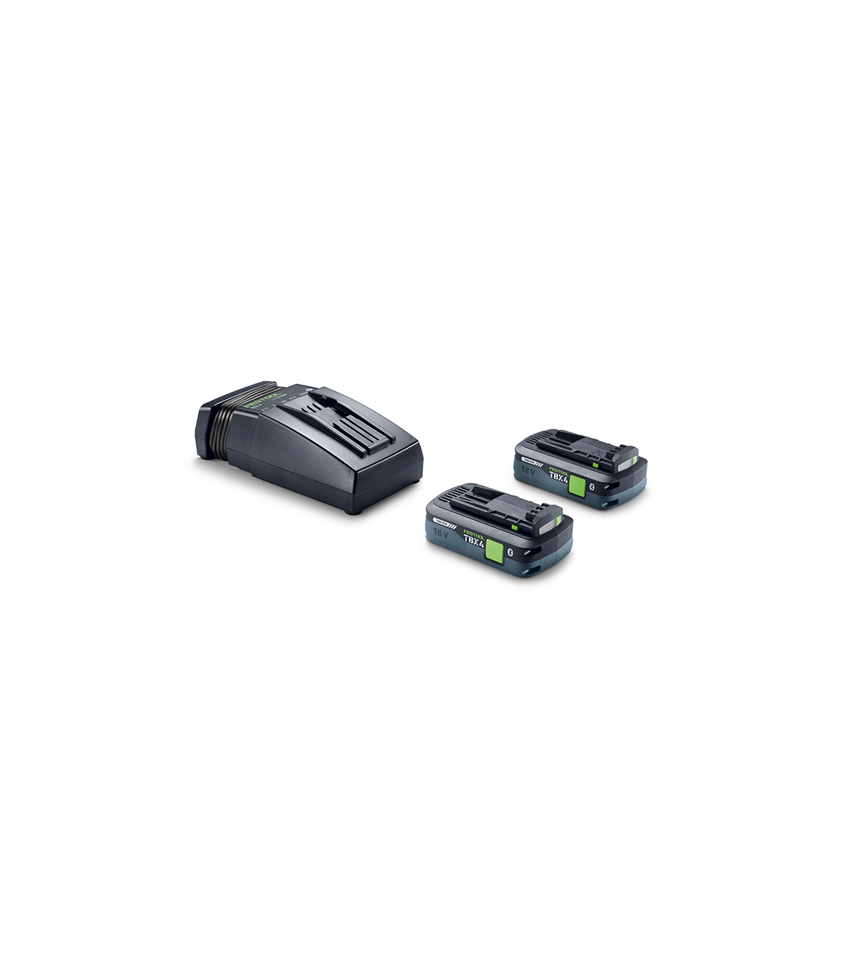 Set Énergie 18V 2 batteries BP 18 TBX 4 C-ASI + TCL 6 FESTOOL