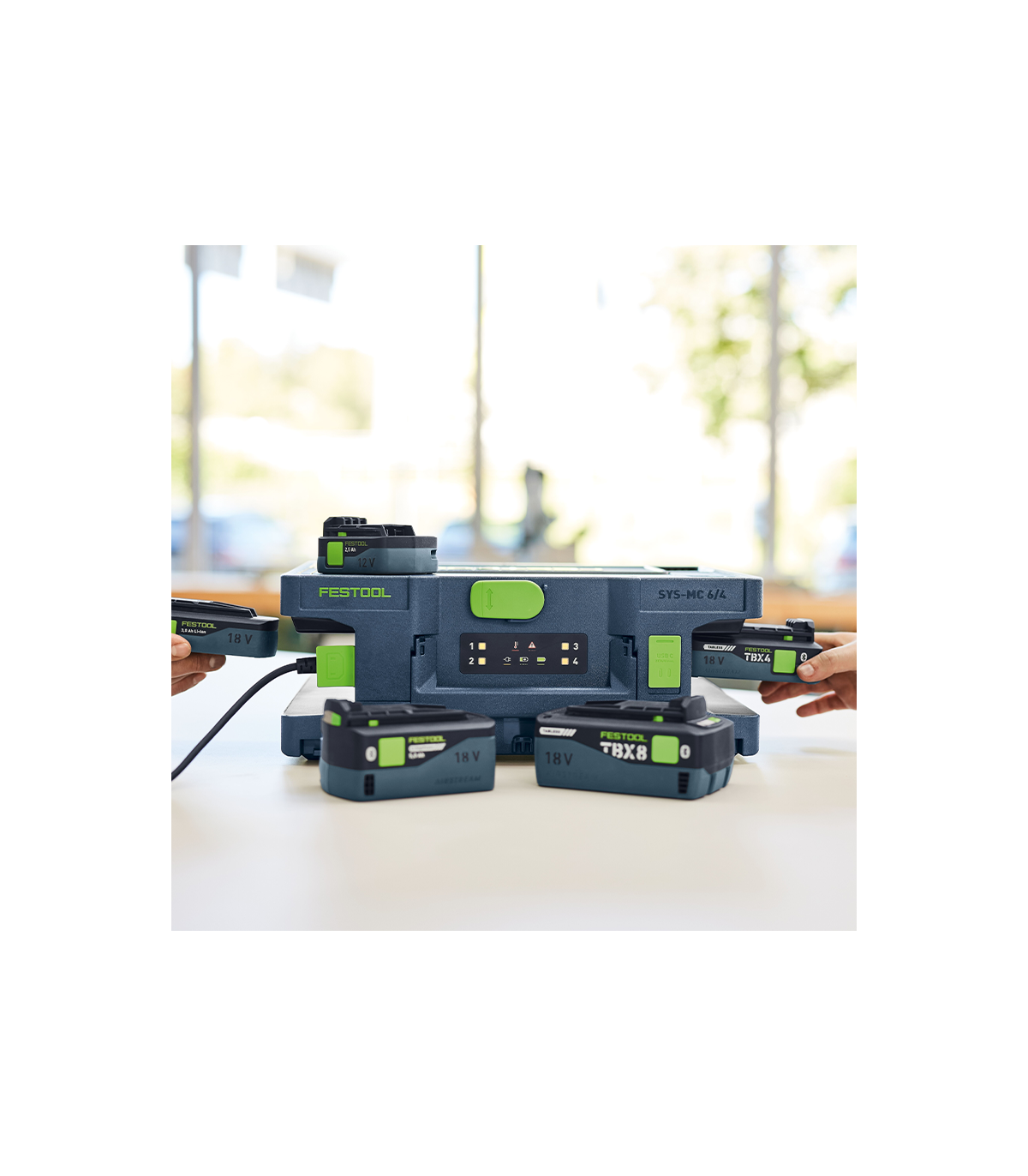 Chargeur rapide SYS-MC 6/4 FESTOOL