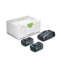 Set Énergie 18V 2 Batteries 8 Ah BP 18 TBX 8 ASI + SCA 16 FESTOOL