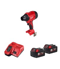 Souffleur à poussière M18 BLHSB-0 + 2 batteries 5 Ah + M12-18 FC MILWAUKEE