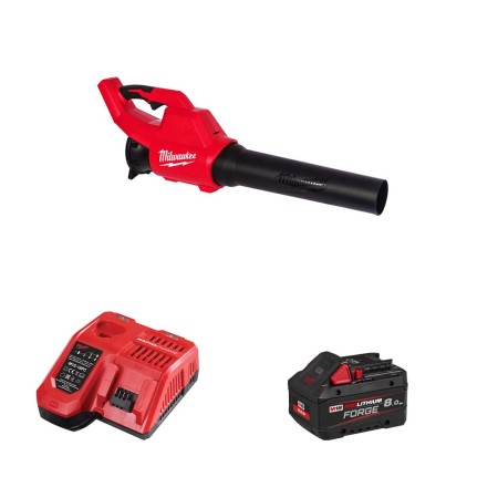 Souffleur 18V M18 BLBLO-0 + 1 batterie FB 8 Ah + 1 chargeur M12-18 FC MILWAUKEE
