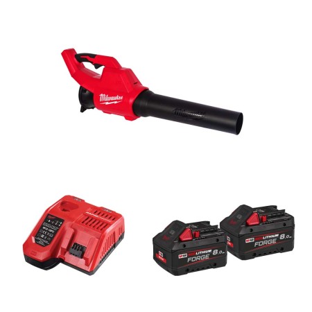 Souffleur 18V M18 BLBLO-0 + 1 batterie FB 8 Ah + 1 chargeur M12-18 FC MILWAUKEE