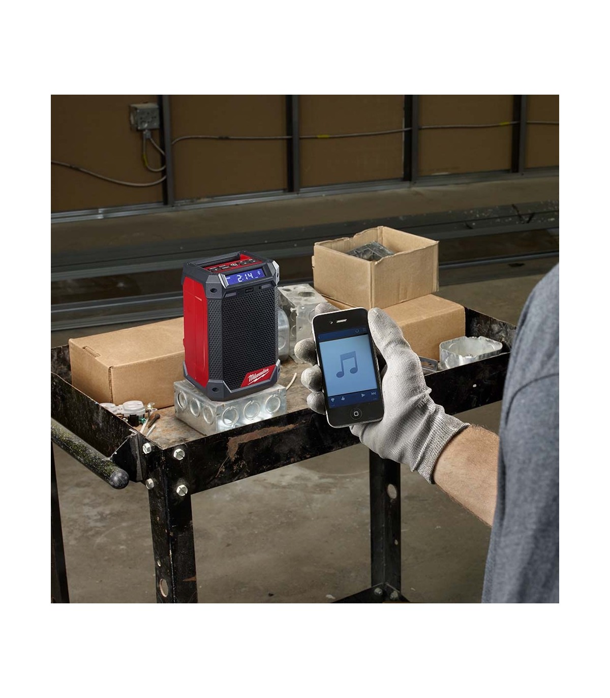 Radio chargeur DAB+ Bluetooth M12 RCDAB+-0 MILWAUKEE