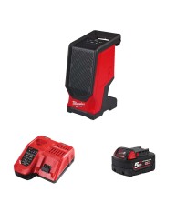 Enceinte de chantier 18V M18 SPEJSG2-0 + 1 batterie 5 Ah + chargeur M12-18 FC MILWAUKEE