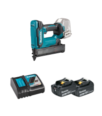 Cloueur 18V DFN350Z + 2 batteries BL1830B 18V 3 Ah + chargeur rapide DC18RC MAKITA