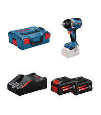 Boulonneuse / Visseuse à chocs GDS 18V-750 C + 2 Batteries EXPERT 8 Ah + 1 Chargeur EXAL18V-160 BOSCH