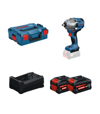 Boulonneuse GDS 18V-780 + 2 Batteries EXPERT 5,5 Ah + 1 Chargeur GAL 12V/18V-80 BOSCH