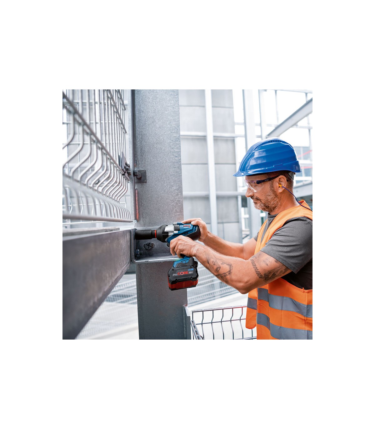 Boulonneuse GDS 18V-1050 H + 1 batterie Procore 18V 5.5 Ah + 1 chargeur GAL 1880 CV BOSCH