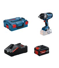 Boulonneuse GDS 18V-1050 H + 1 Batterie EXPERT 8 Ah + 1 Chargeur EXAL18V-160 BOSCH