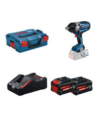 Boulonneuse GDS 18V-1050 H + 2 Batteries EXPERT 8 Ah + 1 Chargeur EXAL18V-160 BOSCH