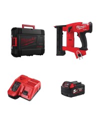 Agrafeuse de finition 18V M18 FNCS18GS-0X + 1 batterie 5 Ah + M12-18 FC MILWAUKEE