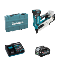 Cloueur de charpente 40V BN001GZ + 1 batterie 40V 2,5 Ah + chargeur rapide DC40RA MAKITA