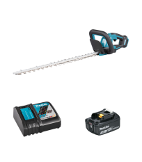 Taille-haie 18V 60cm DUH606Z + 1 batterie BL1830B 18V 3 Ah + chargeur rapide DC18RC MAKITA