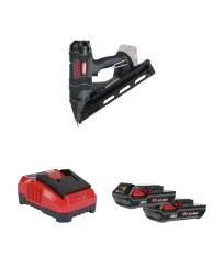 Cloueur de finition 18V F-15XP + 2 batteries 2 Ah + 1 chargeur SENCO