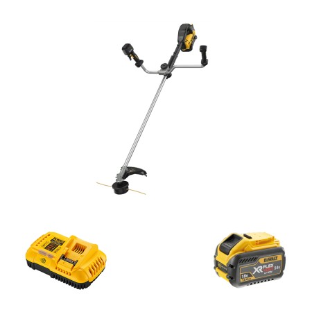 Débroussailleuse 54V DCMST922N-XJ + 1 batterie 54V 12 Ah + 1 chargeur DCB118 DEWALT