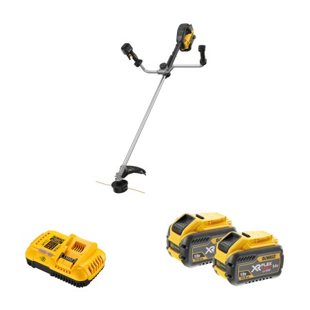 Débroussailleuse 54V DCMST922N-XJ + 2 batteries 54V 12 Ah + 1 chargeur DCB118 DEWALT