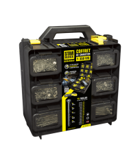 Coffret 1 350 vis bois/agglo acier zingué TORX STARBLOCK