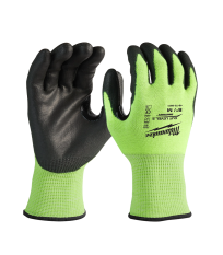 Gants haute-visibilité anti-coupure C MILWAUKEE