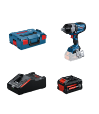 Boulonneuse GDS 18V-1600 HC + 1 Batterie EXPERT 8 Ah + 1 Chargeur EXAL18V-160 BOSCH