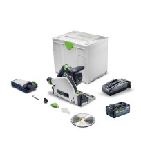 Scie circulaire plongeante Ø160 mm TSC 55 KSEB-Basic + 1 batterie 18V 8 AH TBX 8 + 1 chargeur TCL 6 FESTOOL