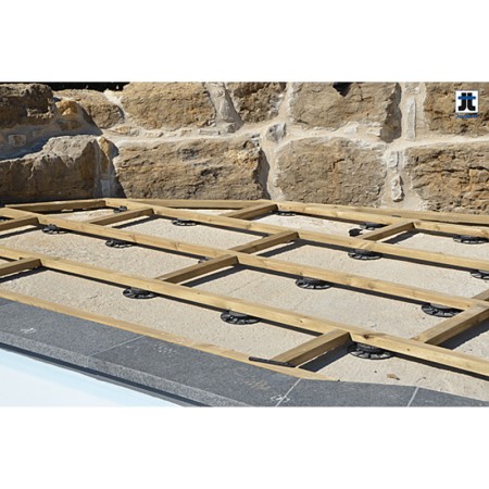 Plot terrasse pour lambourde réglable de 20 à 30 mm Essentiel JOUPLAST
