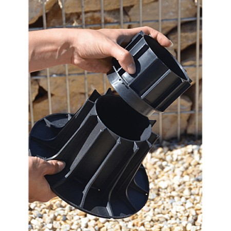 Pack de 60 réhausses de plot Essentiel 60 mm JOUPLAST