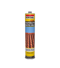 Mastic-colle polyuréthane Colotuile Brun 300ml SOUDAL