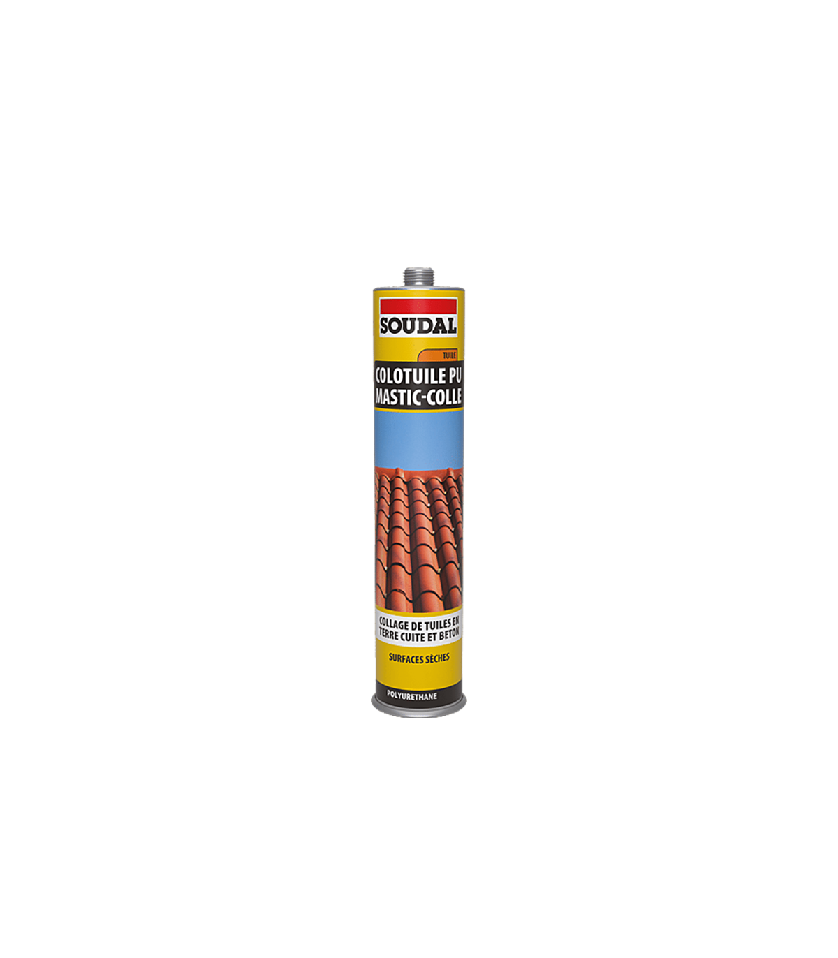 Mastic-colle polyuréthane Colotuile Brun 300ml SOUDAL