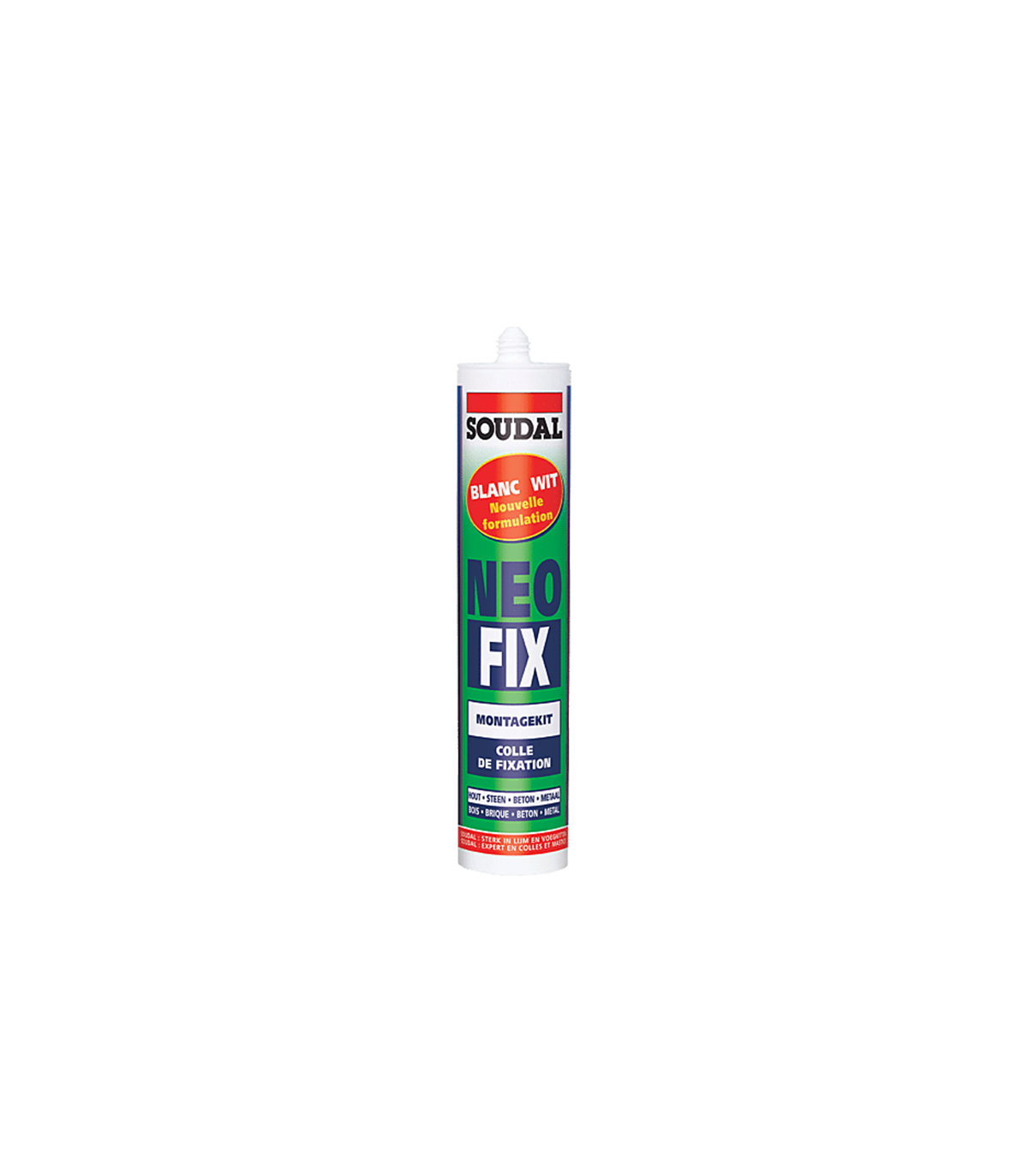Colle néoprène Néofix Blanc 310ml SOUDAL