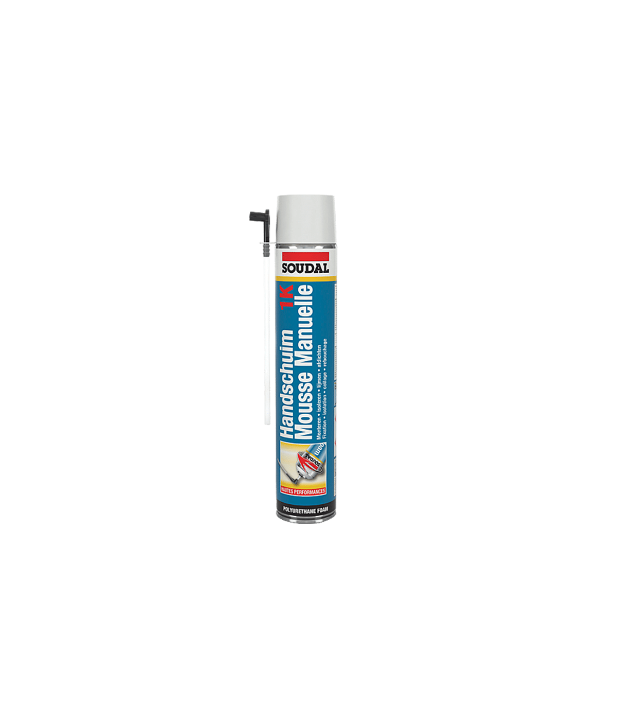 Mousse PU expansive 1K 750ml SOUDAL