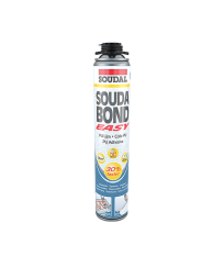 Mousse PU expansive de collage Soudabond Easy 1K Gun 750ml SOUDAL