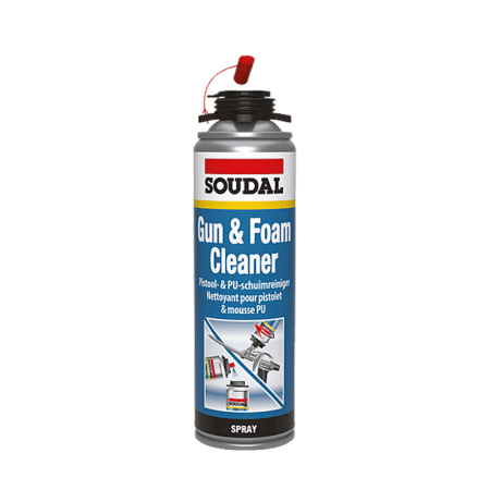 Nettoyant mousse PU Gun and Foam Cleaner 500ml SOUDAL
