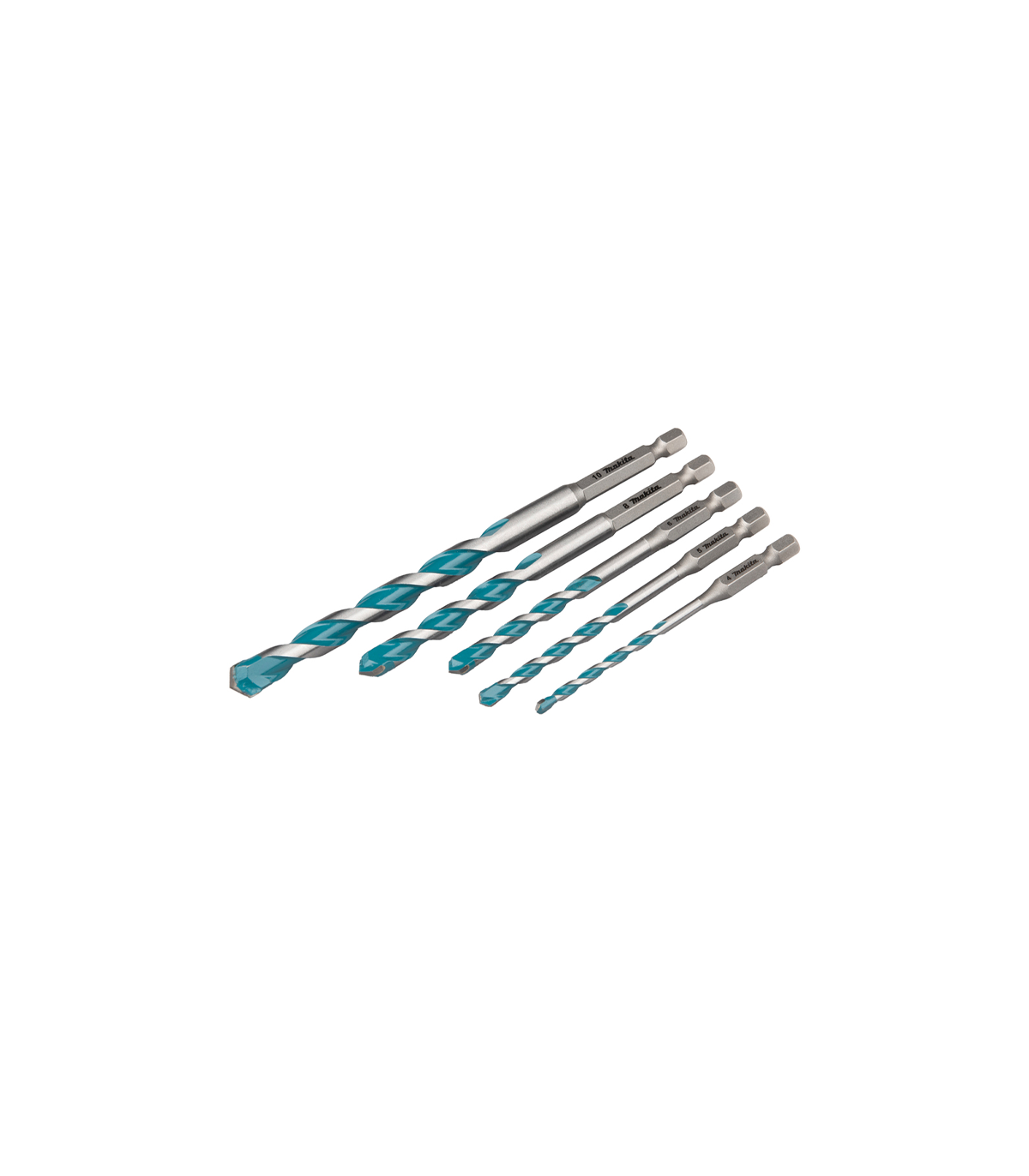 Coffret de 5 forets Multi-matériaux HEXA 1/4" MAKITA