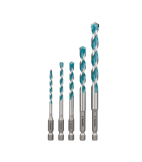 Coffret de 5 forets Multi-matériaux HEXA 1/4" MAKITA