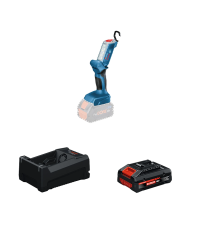 Lampe GLI 18V-300 + 1 Batterie EXPERT 4 Ah + 1 Chargeur GAL 12V/18V-80 BOSCH