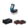 2 Batteries EXPERT 4 Ah + 1 Chargeur GAL 12V/18V-80