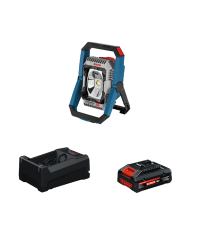 Projecteur de chantier GLI 18V-2200 C + 1 Batterie EXPERT 4 Ah + 1 Chargeur GAL 12V/18V-80 BOSCH