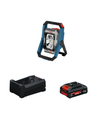 Projecteur de chantier GLI 18V-3000 + 1 Batterie EXPERT 4 Ah + 1 Chargeur GAL 12V/18V-80 BOSCH