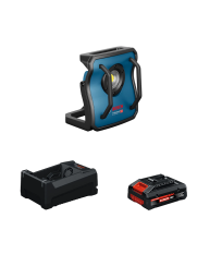 Projecteur de chantier GLI 18V-4000 C + 1 Batterie EXPERT 4 Ah + 1 Chargeur GAL 12V/18V-80 BOSCH