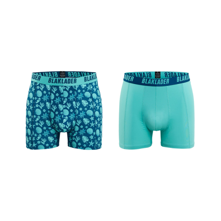 Pack 2 boxers bleu clair BLAKLADER