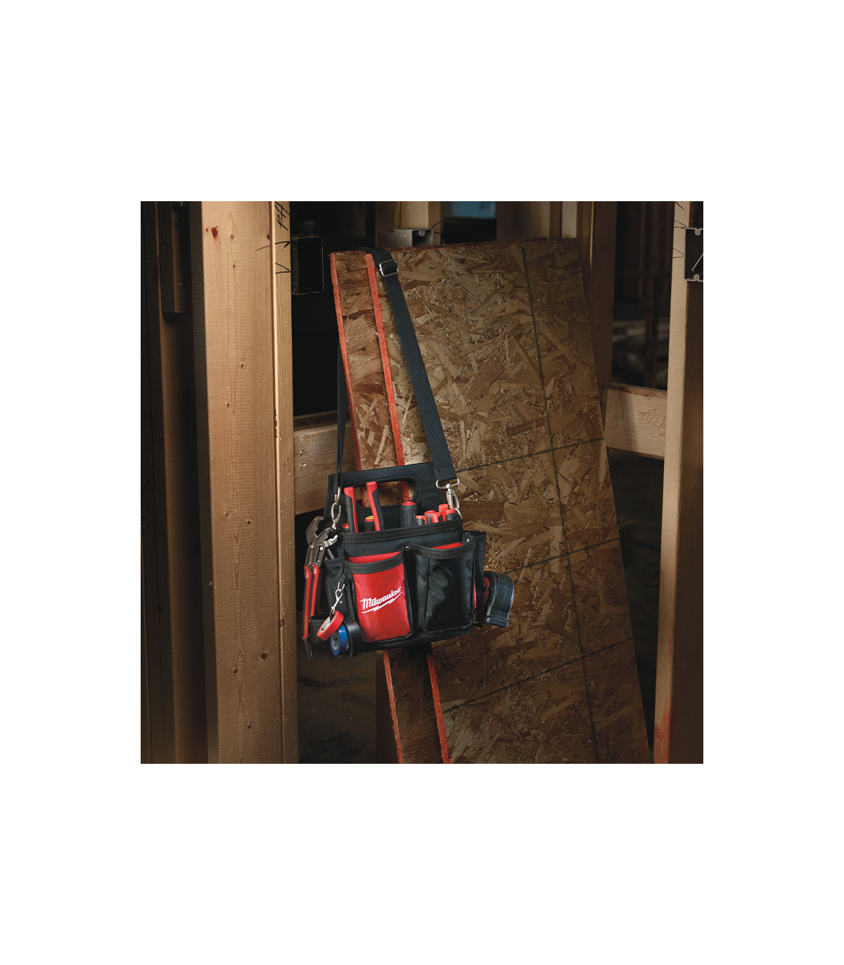 Sacoche porte-outils électricien MILWAUKEE