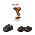 2 batteries 18V GBA 4 Ah + 1 chargeur GAL 1880 CV AS