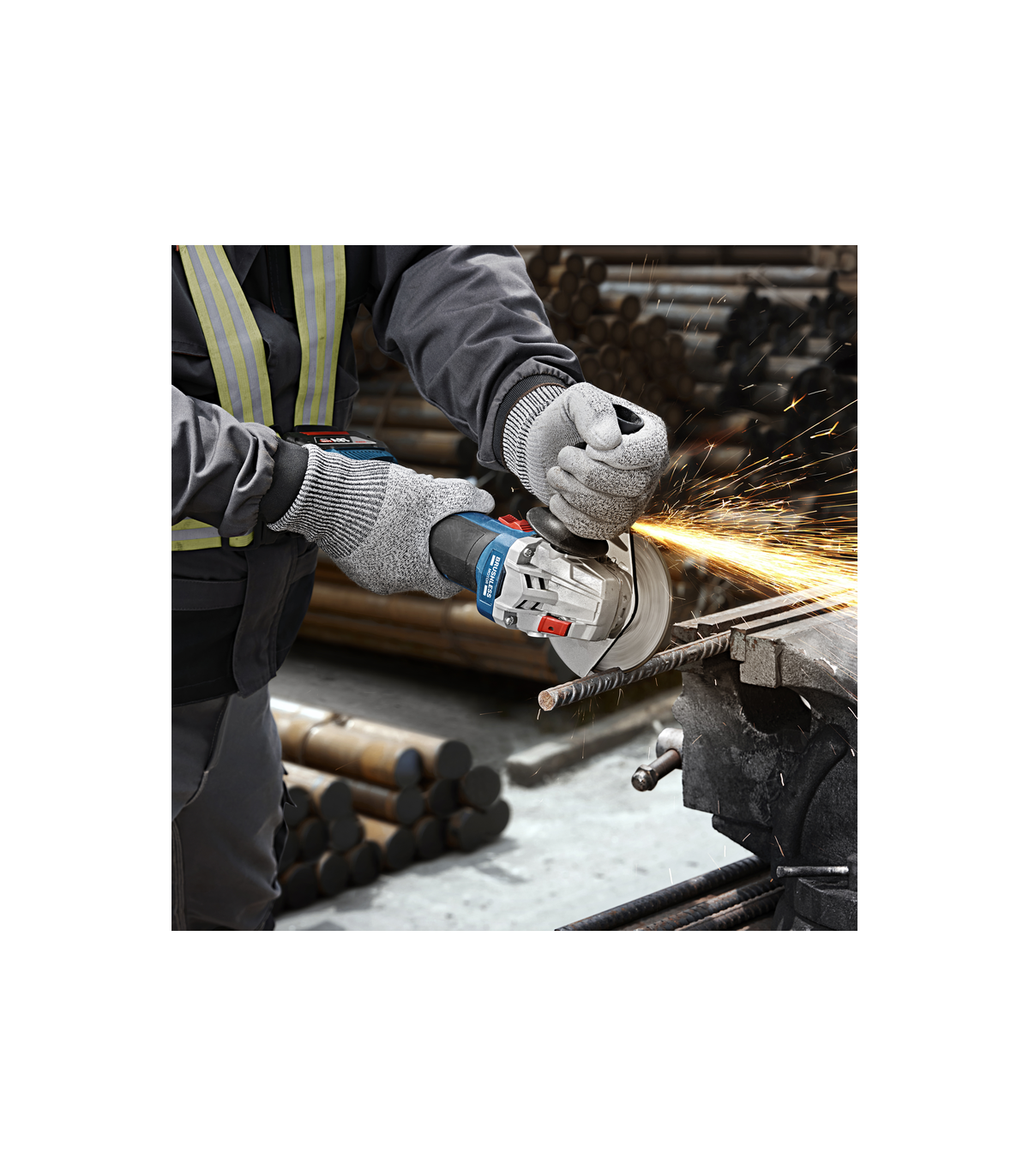 Meuleuse Ø125 mm GWS 18V-8 BOSCH