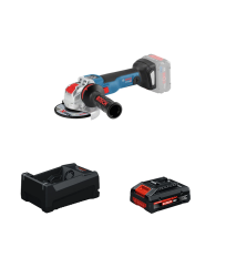 Meuleuse Ø125 mm GWX 18V-10 SC + 1 Batterie EXPERT 4 Ah + 1 Chargeur GAL 12V/18V-80 BOSCH
