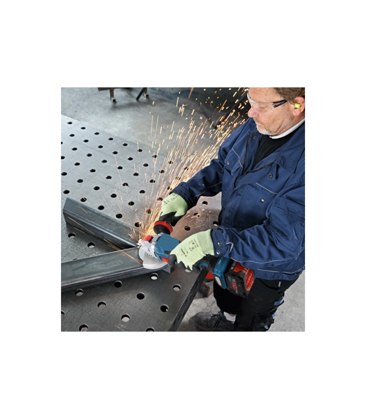 Meuleuse Ø125 mm GWX 18V-15 C BOSCH