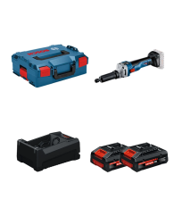 Meuleuse GGS 18V-10 SLC + 2 Batteries EXPERT 4 Ah + 1 Chargeur GAL 12V/18V-80 BOSCH