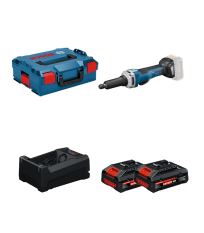 Meuleuse droite GGS 18V-23 PLC + 2 Batteries EXPERT 4 Ah + 1 Chargeur GAL 12V/18V-80 BOSCH