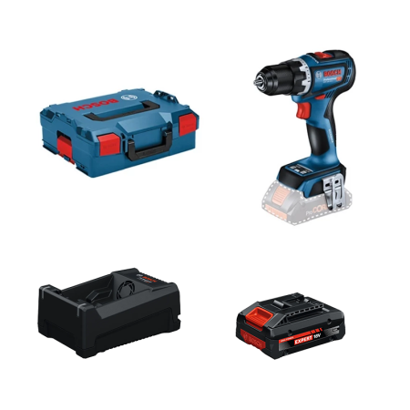 Perceuse-visseuse GSR 18V-90 C + 1 Batterie EXPERT 4 Ah + 1 Chargeur GAL 12V/18V-80 BOSCH