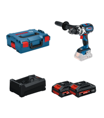 Perceuse-visseuse à percussion GSB 18V-110 C + 2 Batteries EXPERT 4 Ah + 1 Chargeur GAL 12V/18V-80 BOSCH